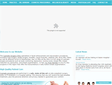 Tablet Screenshot of cosmeticsurgery-beirut.com